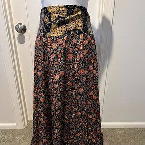 Coline Flower Print Skirt | LG